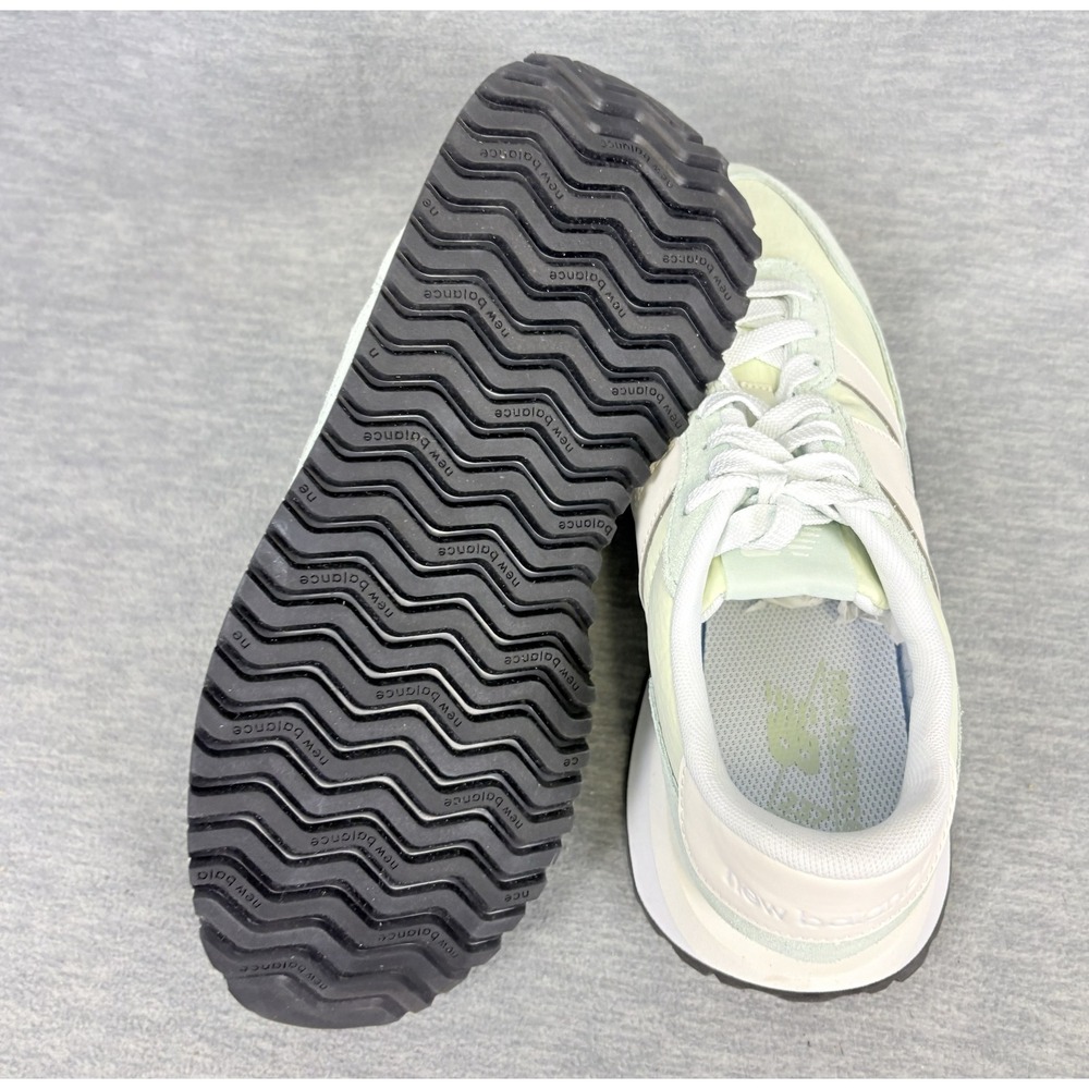 New Balance 237 Womens 9.5 Mint Green Cream Grey White Running Sneakers - Picture 6 of 11